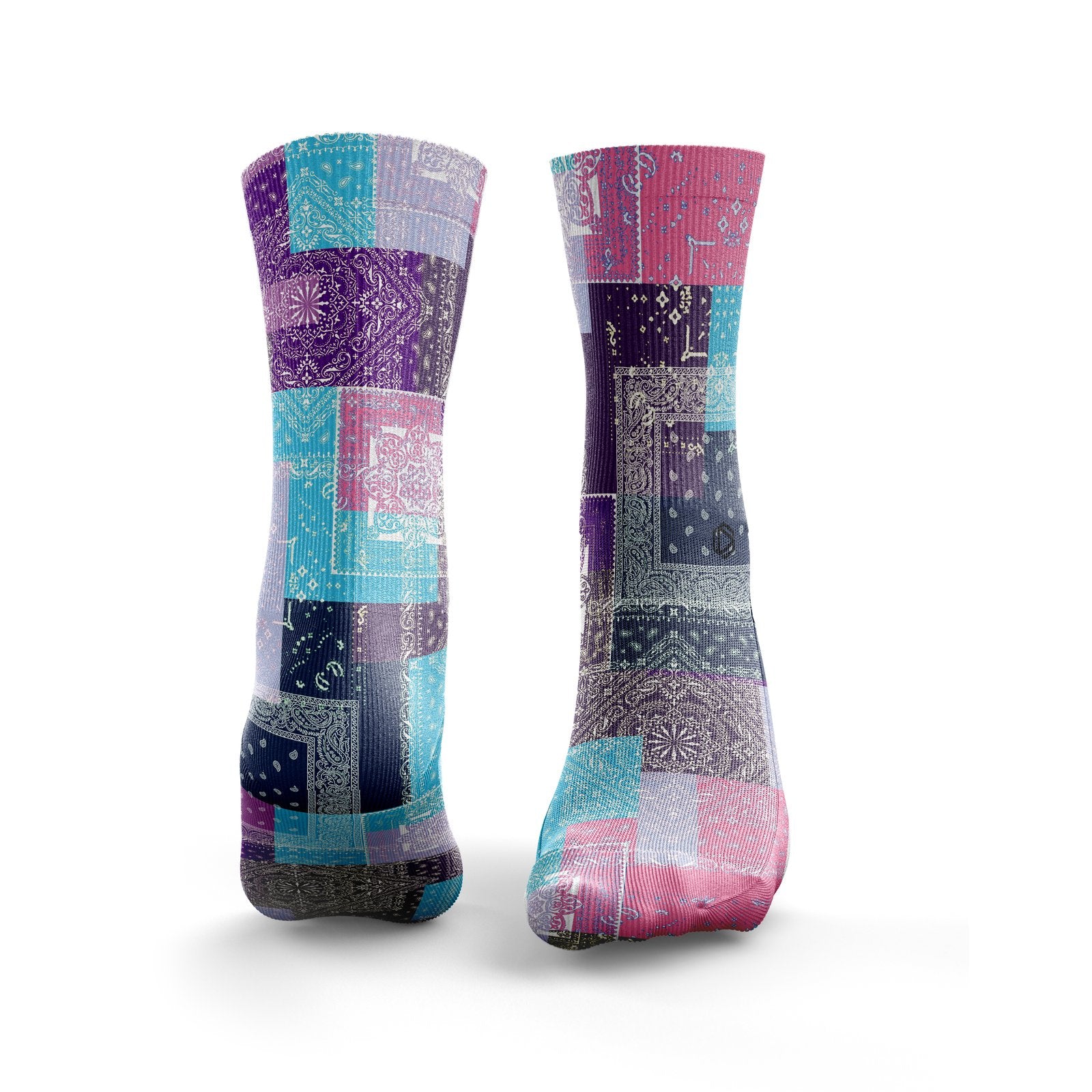 PAISLEY PATCHWORK SOCKS