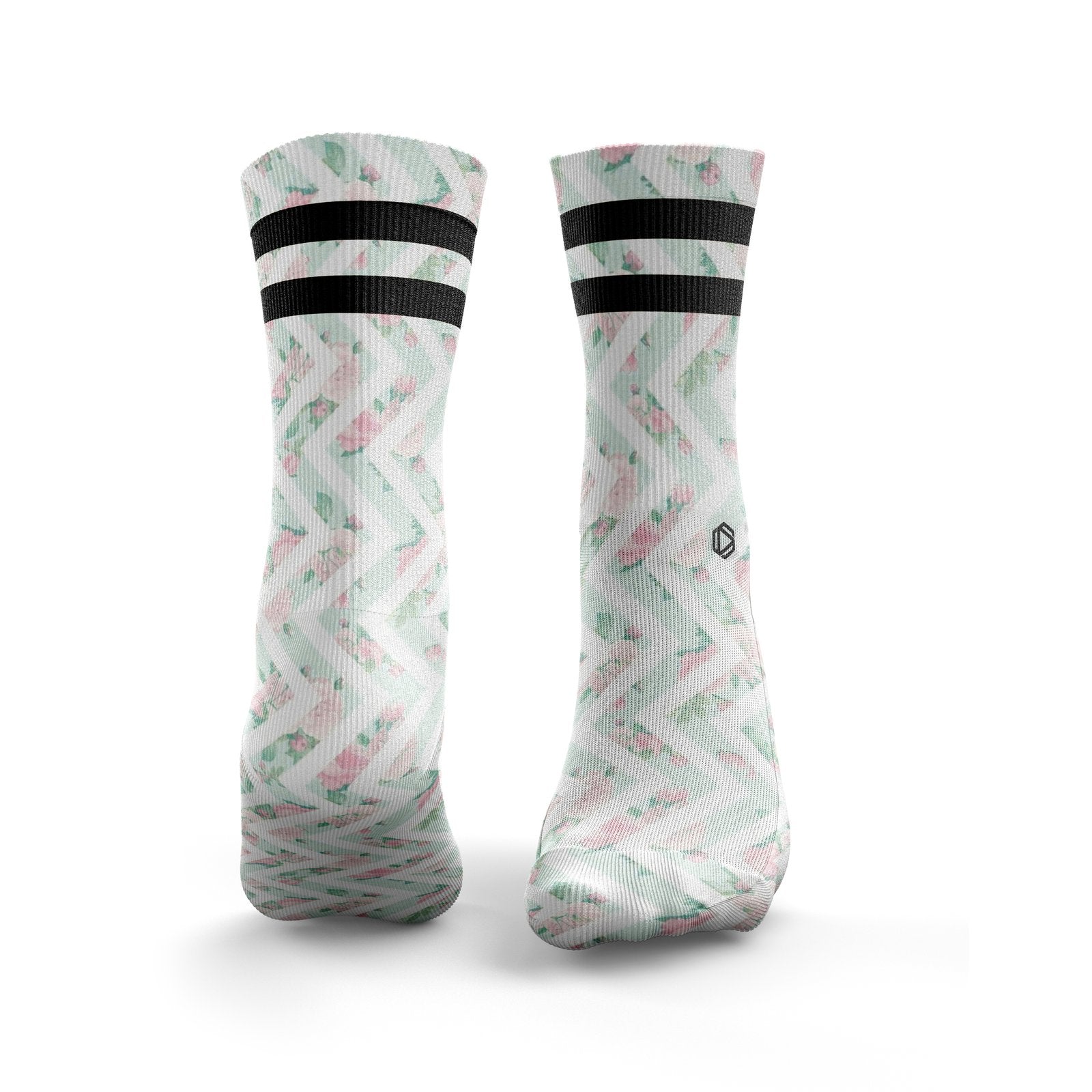 Floral Zig Zags Socks