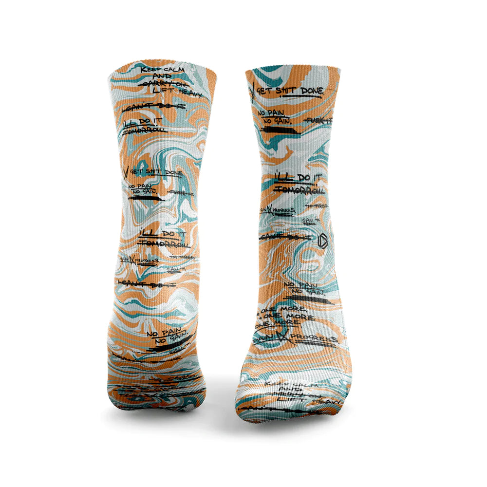 'Get Sh*t Done Marble Style' Socks