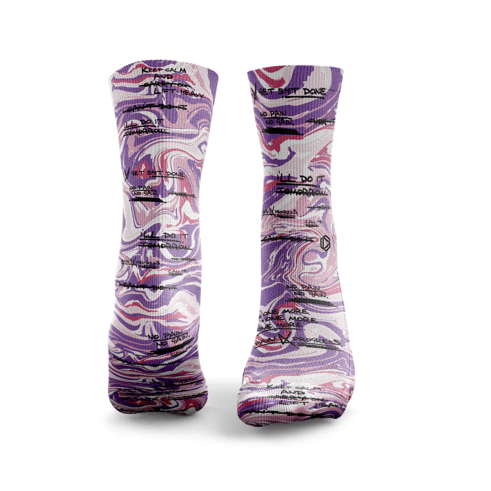 'Get Sh*t Done Marble Style' Socks