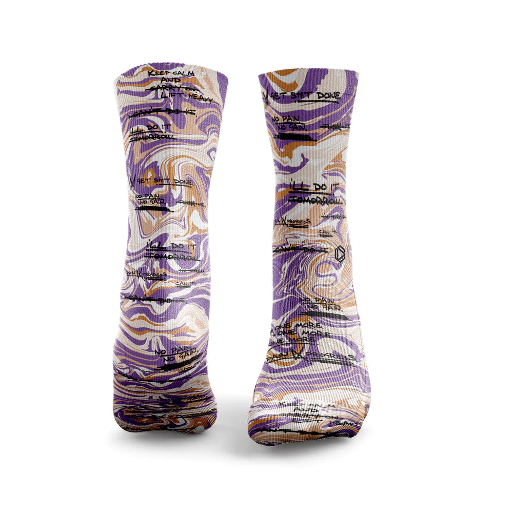 'Get Sh*t Done Marble Style' Socks