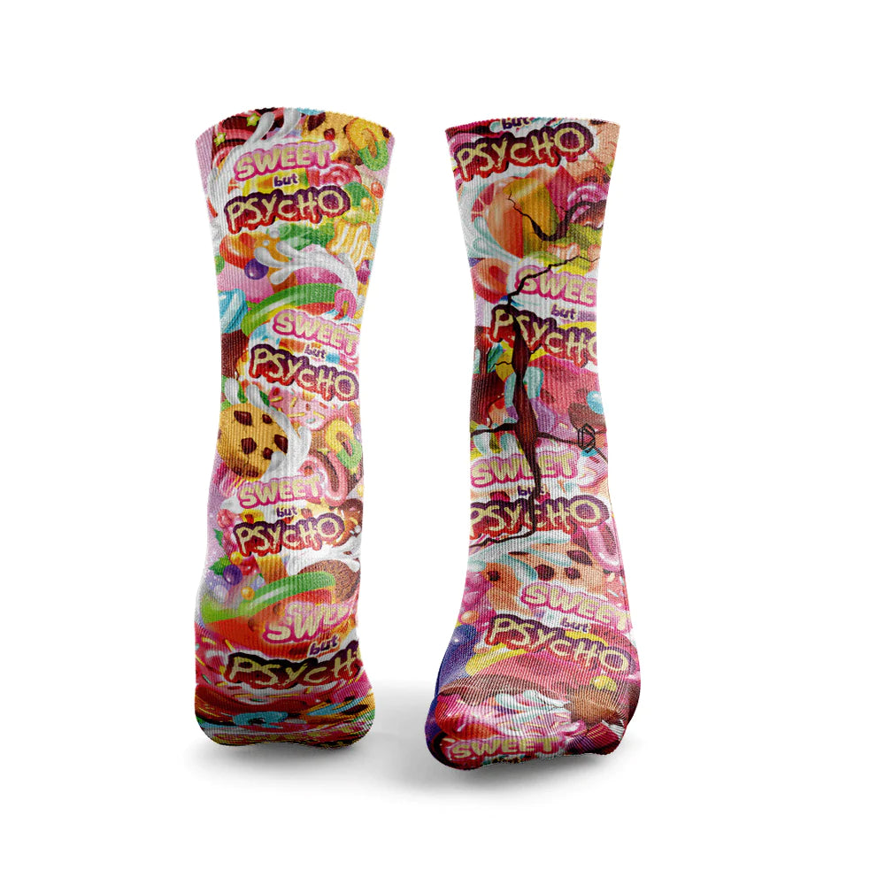 Sweet but Psycho Socks