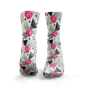 Tropical Pineapple Socks