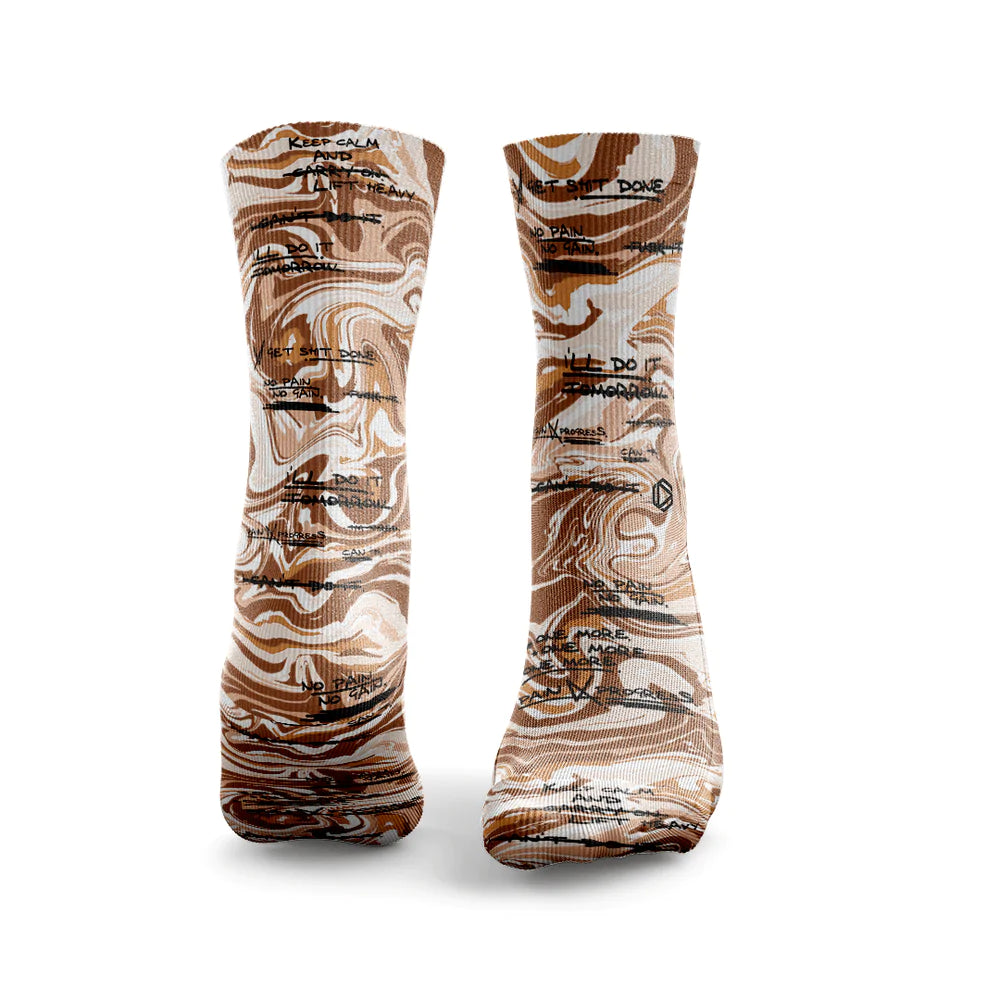 'Get Sh*t Done Marble Style' Socks