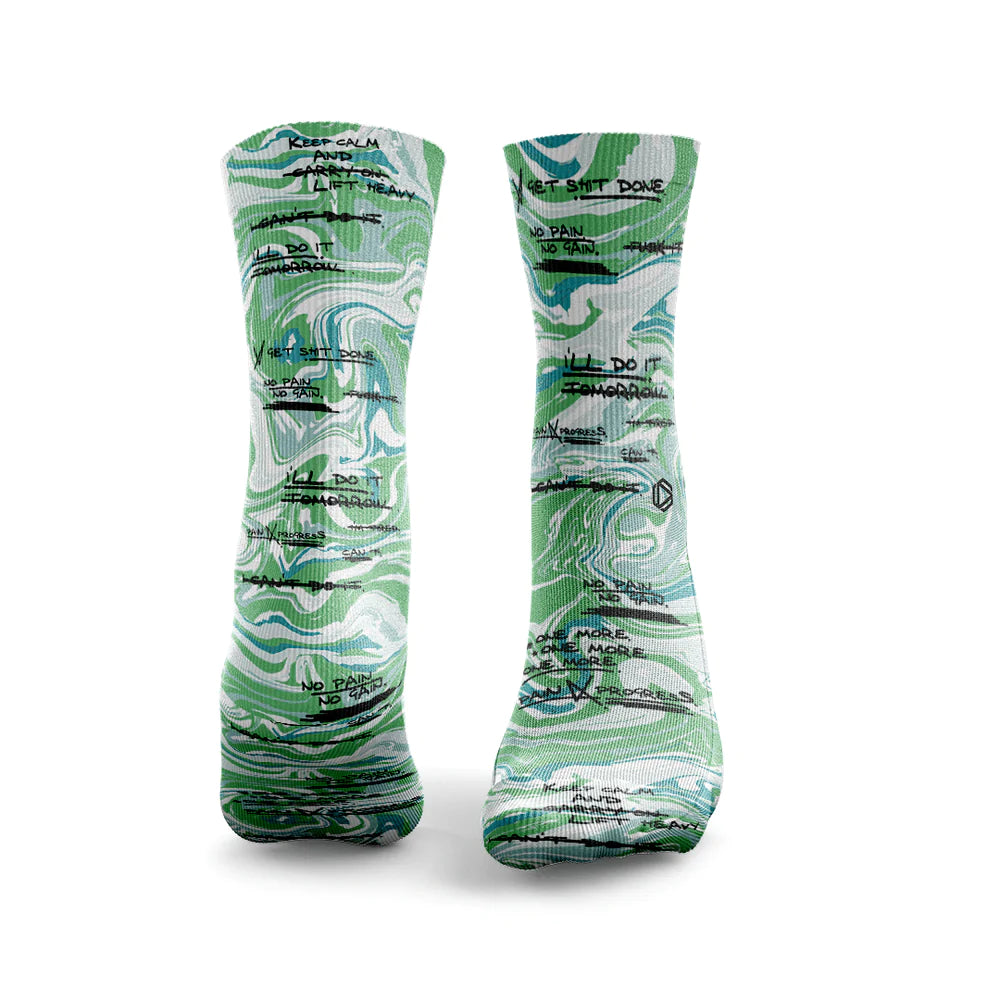 'Get Sh*t Done Marble Style' Socks