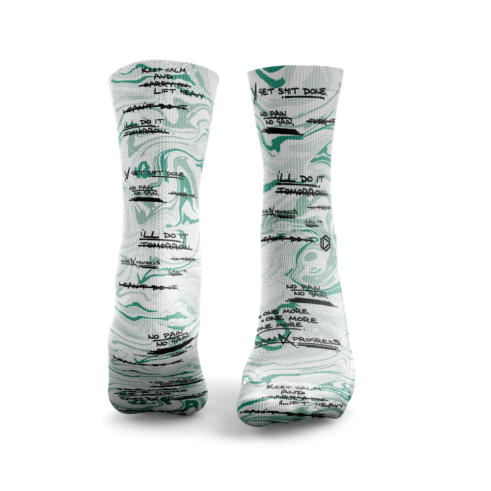 'Get Sh*t Done Marble Style' Socks